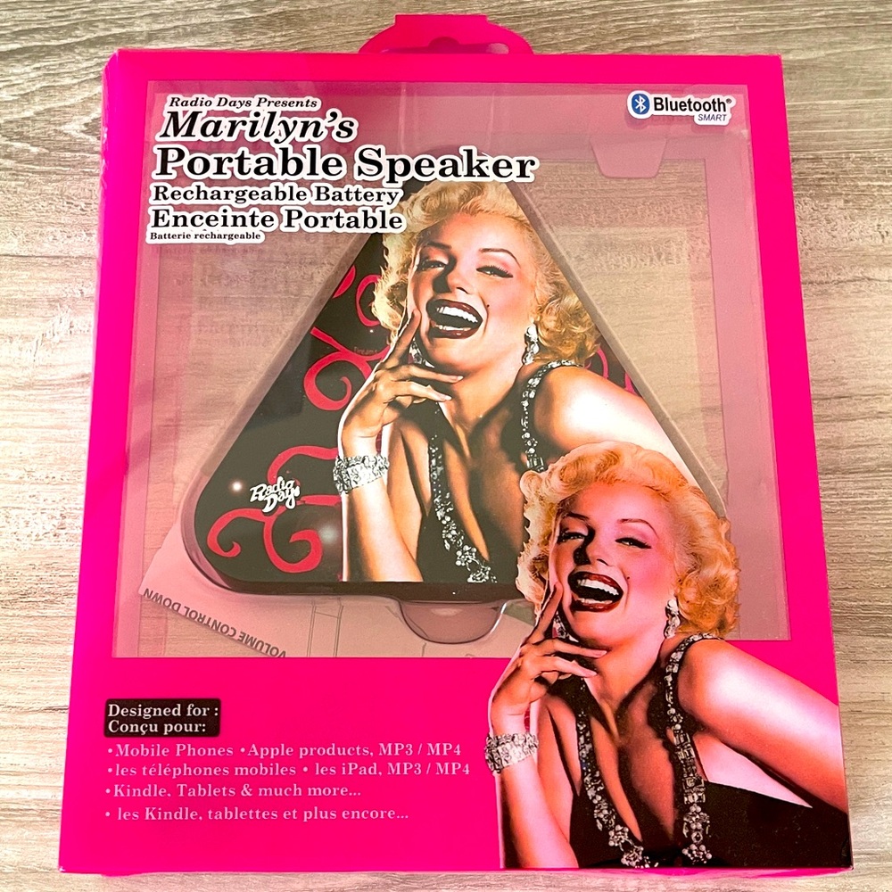 Marilyn Monroe Portable Bluetooth Speaker